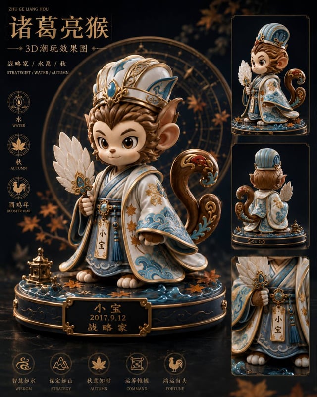 AI 3D 潮玩真实产品画面